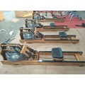 Wooden Rower Land Fitness New Water Resistance Wood Rowing Machine Fitness Equipment